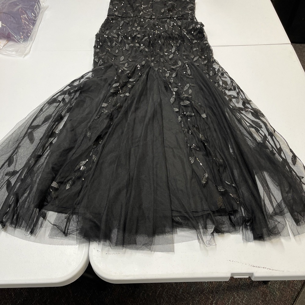 Ever Pretty Dress Womens 3XL Black Sequin Sheer Mesh‎ Overlay Maxi Event Fairy - Picture 3 of 14